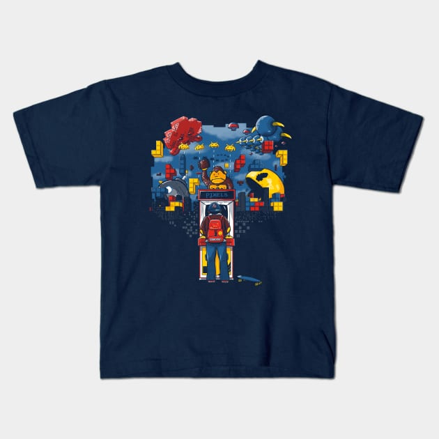 Arcader Kids T-Shirt by 2mz